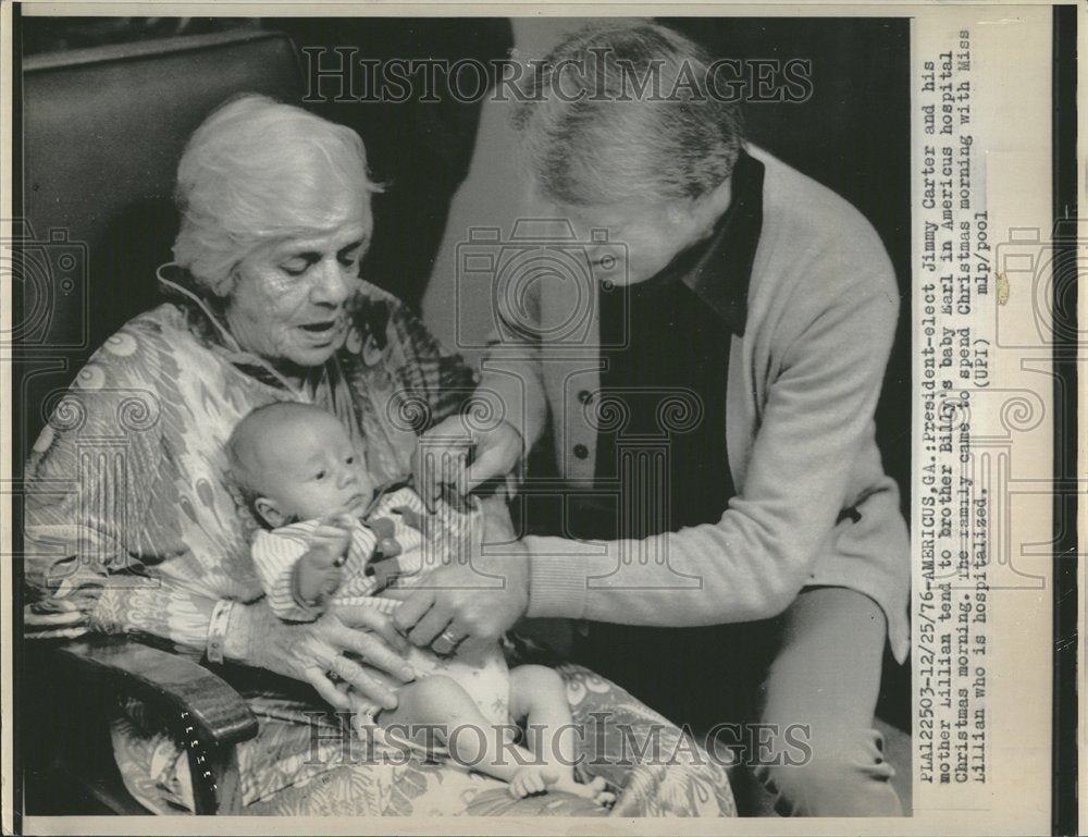 1976 Pres. Jimmy Carter&#39;s Family - Historic Images