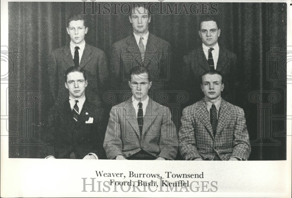 1942, George Bush, Phillips Academy Deacons - RRV72879 - Historic Images