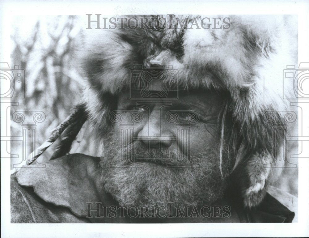 1983 Press Photo Brian Keith Mountain Men ABC channel - RRV72965- Historic Images