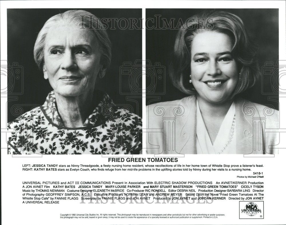 1992 Jessica Tandy Ninny Threadgoode home - Historic Images