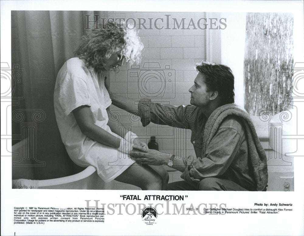 1988 Motion Picture, "Fatal Attraction" - Historic Images