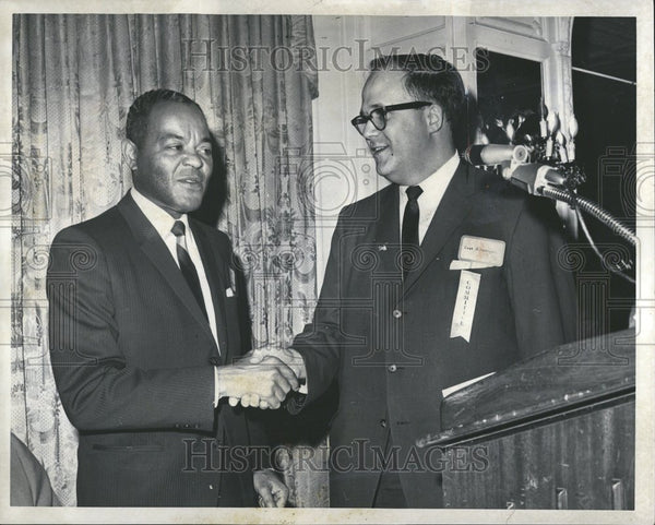 1966 Judge Wade McClain Jr Charles Rutter - Historic Images