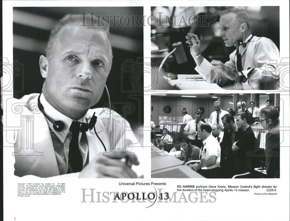 1996 Appolo 13 Ed Harris Actor Writer - Historic Images