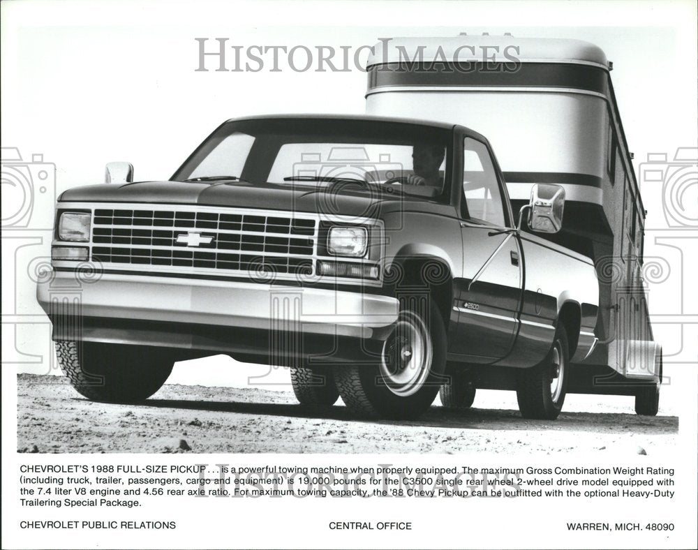 1982 Chevrolet Full-Size Pickup - Historic Images