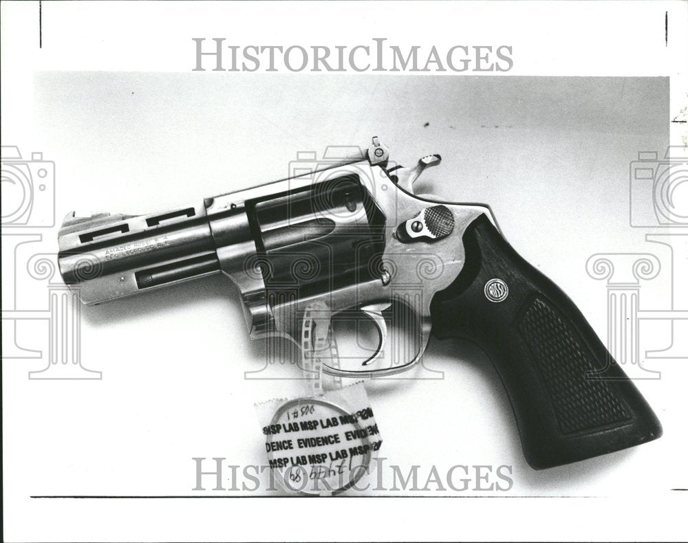 1990 38 Cal Pistol Killing Dearborn Police - Historic Images