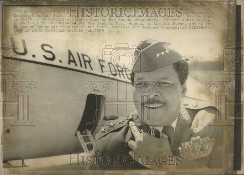 1975 Daniel James Fighter Pilot US AirForce - Historic Images