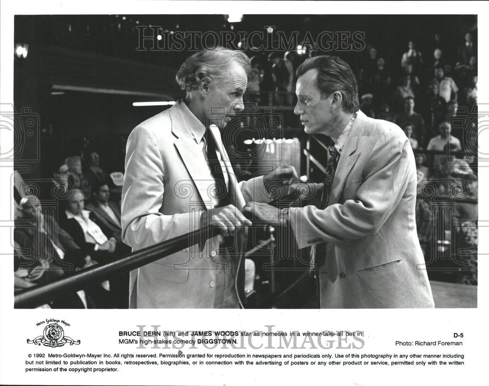 1992 Bruce Dern James Woods Diggstown - Historic Images