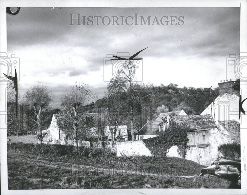 1953 Duke of Windsor&#39;s home near Paris - Historic Images