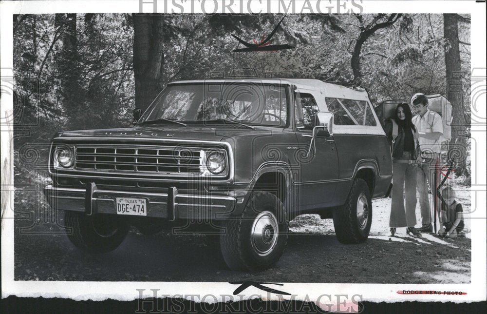 1974 Dodge Ramcharge Model Car Series Ram-Historic Images