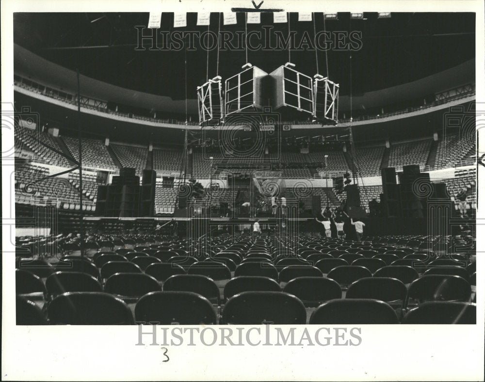 1981 Press Photo Music Rock Jul Louis arena Auditorium - RRV74081 - Historic Images