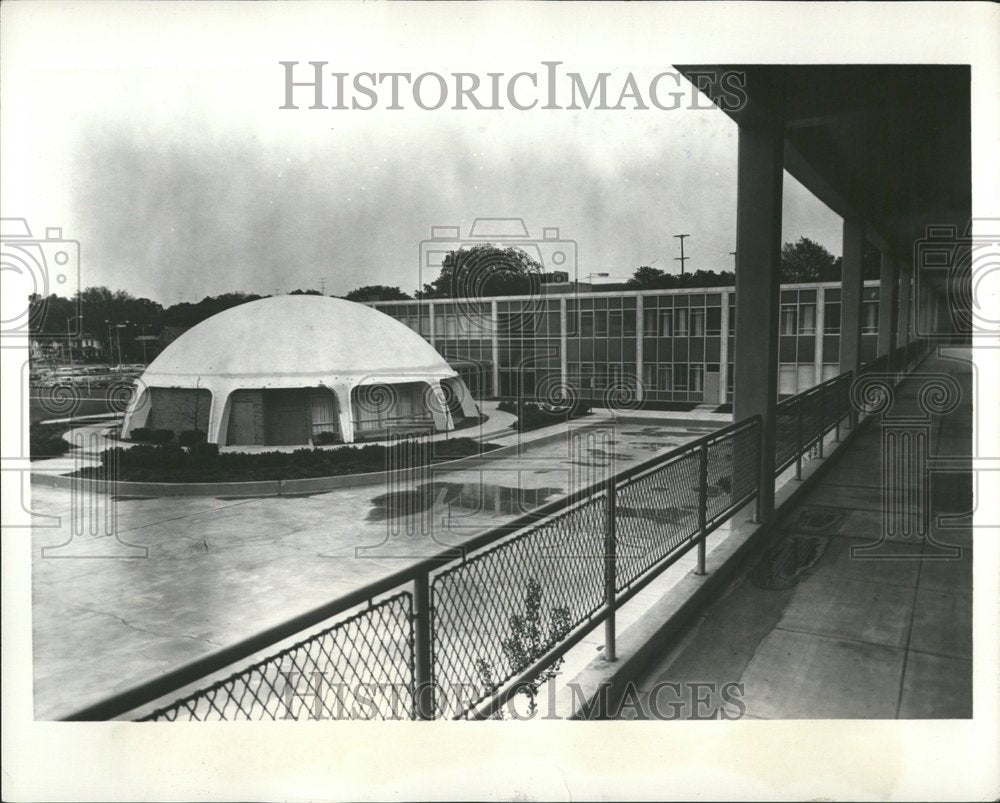 None Show Piece New Front Center Dome Public Auditorium - Historic Images