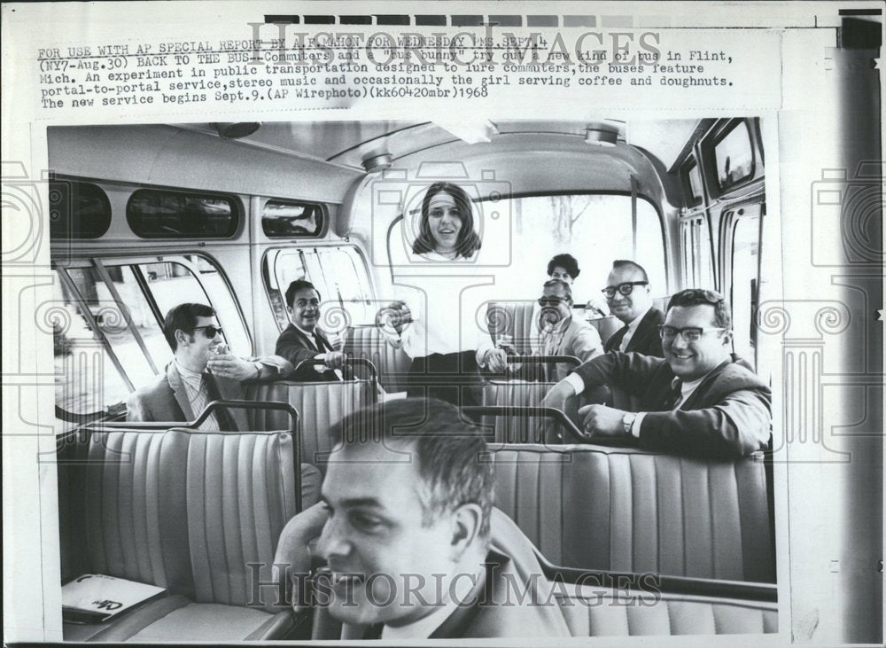 1968 Commuter Bus Bunny Michigan flint-Historic Images