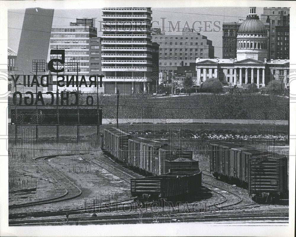 1969, East St Louis Gateway Arch Dred Scott - RRV74875 - Historic Images