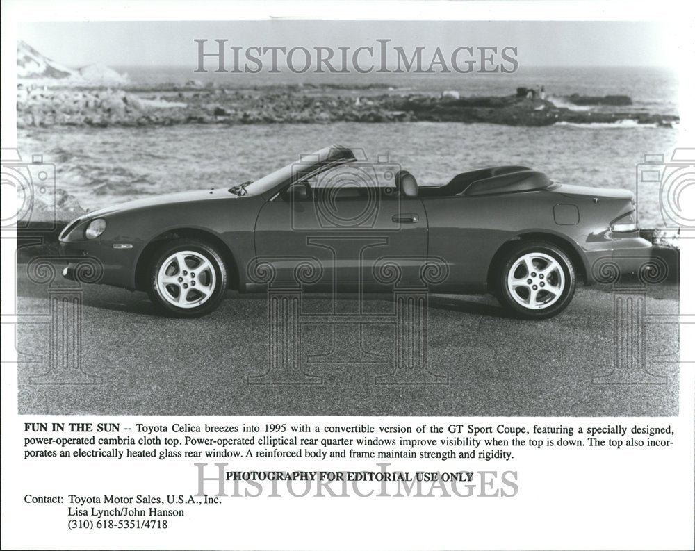 1994, New 1995 Toyota Celica GT Sport Coupe - RRV75311 - Historic Images