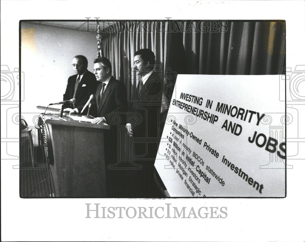 1988 Martin Taylor New Commerce Director - Historic Images