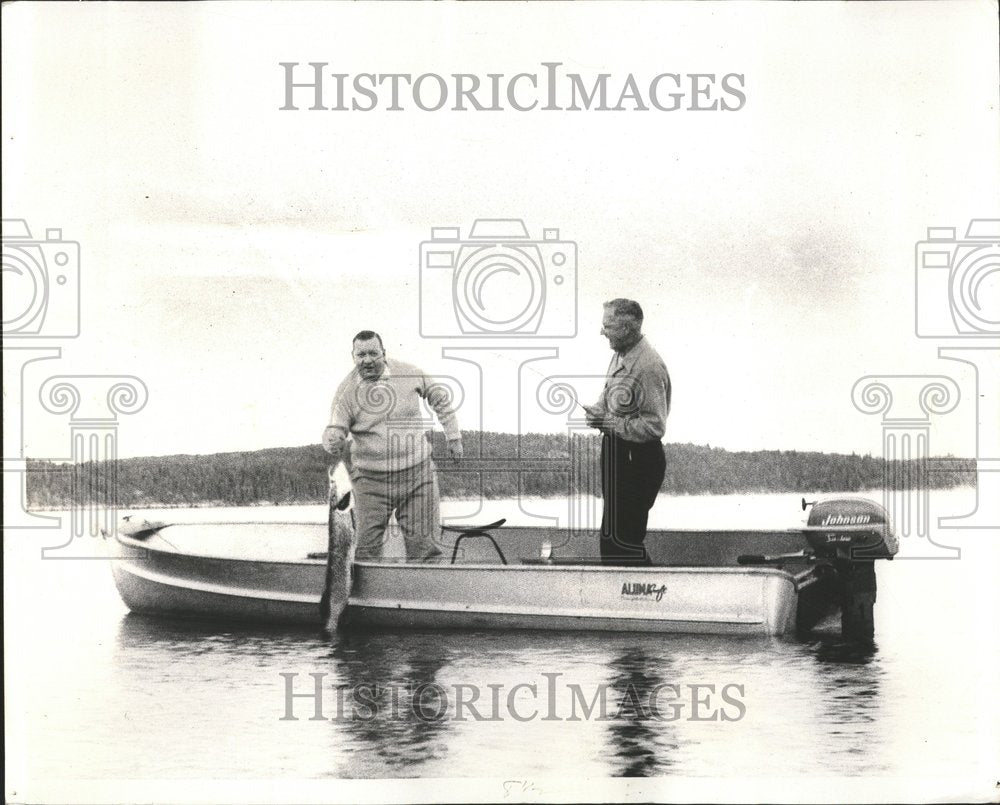 1959, Fishing 20 LB Northern Pike - RRV75417 - Historic Images