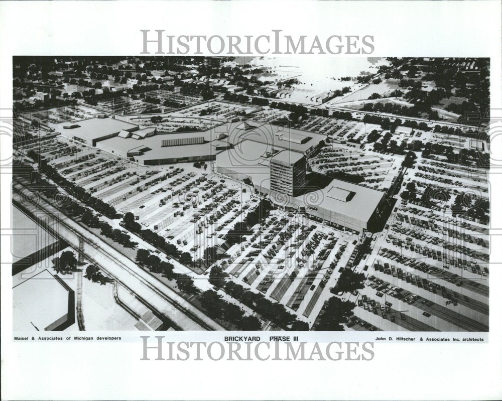 1980 Press Photo Extremely Large Brickyard - Historic Images