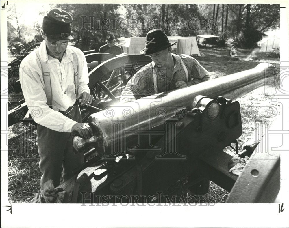 1991 Civil War Reenactment at Jackson - Historic Images