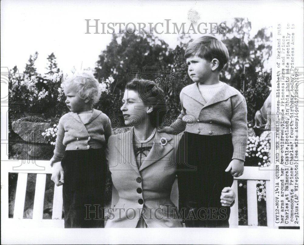 1952 Press Prince Charles Celebrates 4th Birthday - RRV76407 - Historic Images