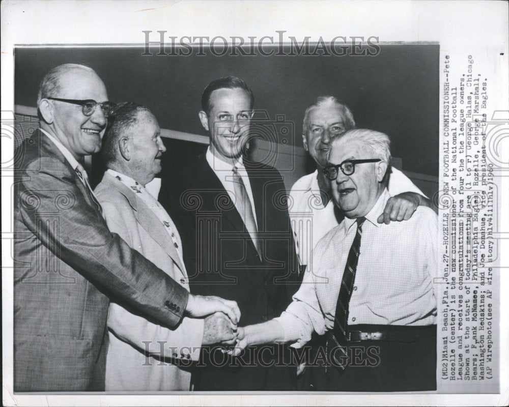 1960 New Football Commissioner Rozelle-Historic Images