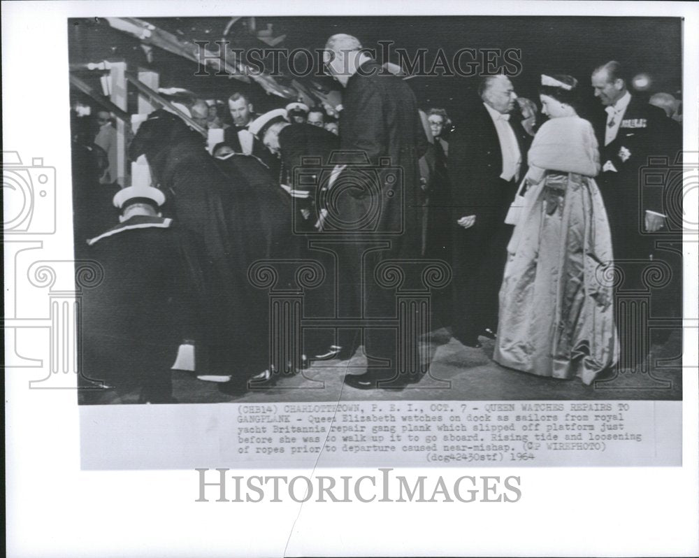 1964 Queen Elizabeth Royal Yacht Britannia-Historic Images