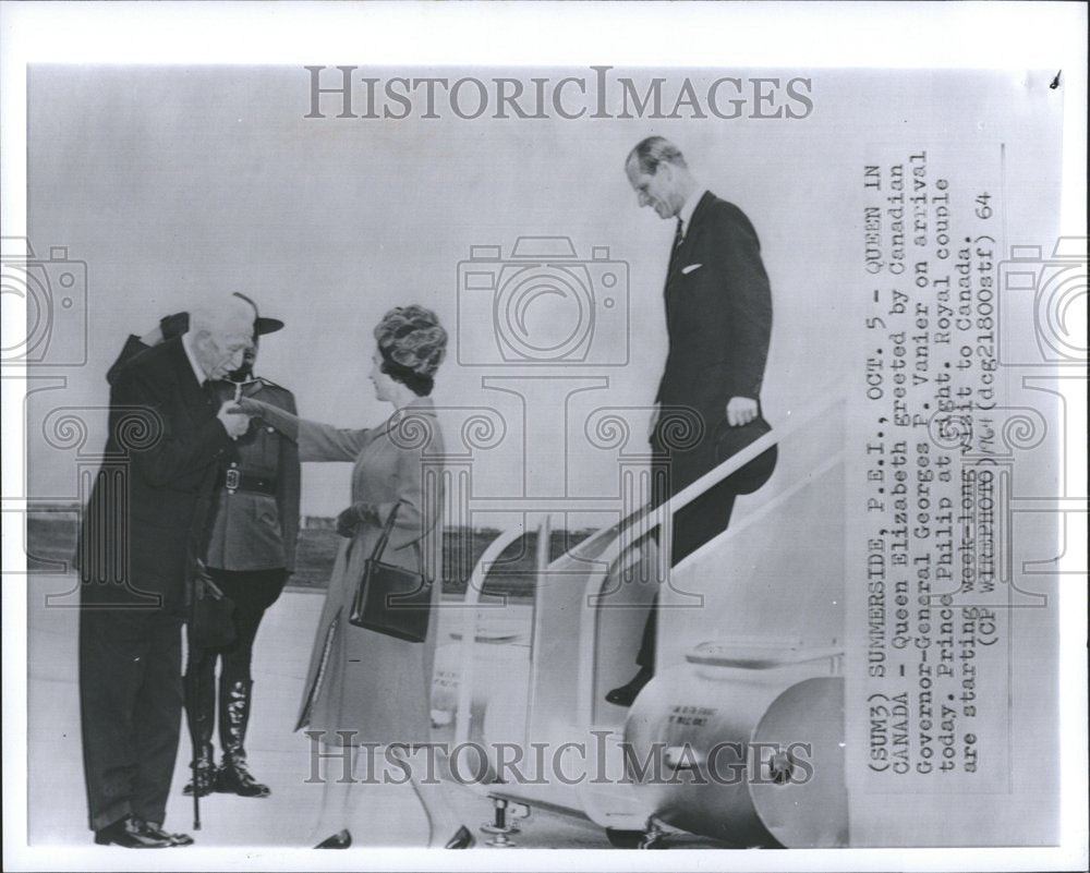 1964, Queen Elizabeth Visits Canada - RRV76921 - Historic Images