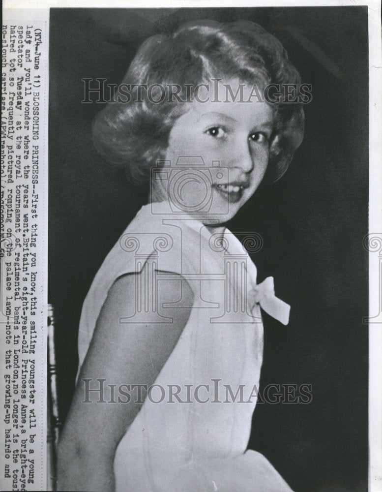 1959 Eight-Year-Old Princess Anne-Historic Images