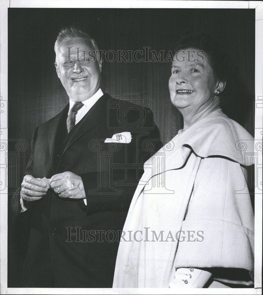 1960, Mr. And Mrs. Roger Mead Denver Society - RRV77251 - Historic Images