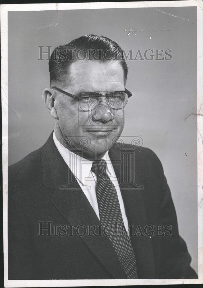 1958 Press Photo Timothy Armstrong - Historic Images