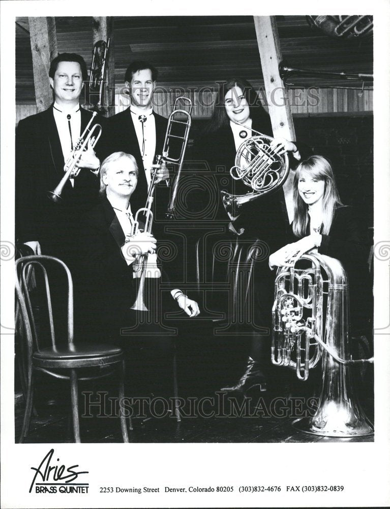 1994 Press Photo Aries Brass Quintet - RRV77429 - Historic Images