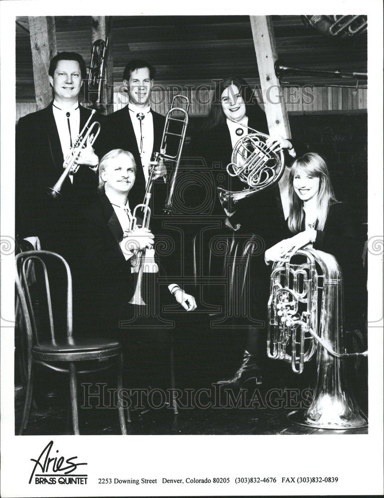 1994, Aries Brass Quintet - RRV77433 - Historic Images