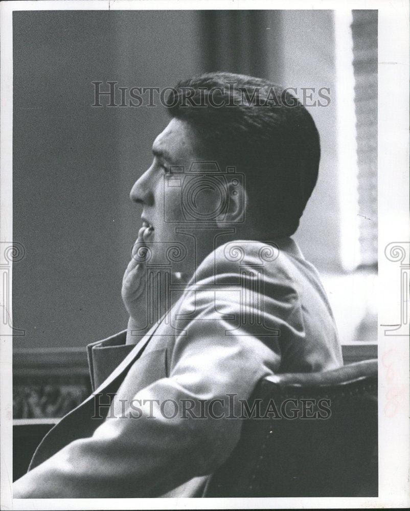 1957 Frank Archina On The Witness Stand-Historic Images