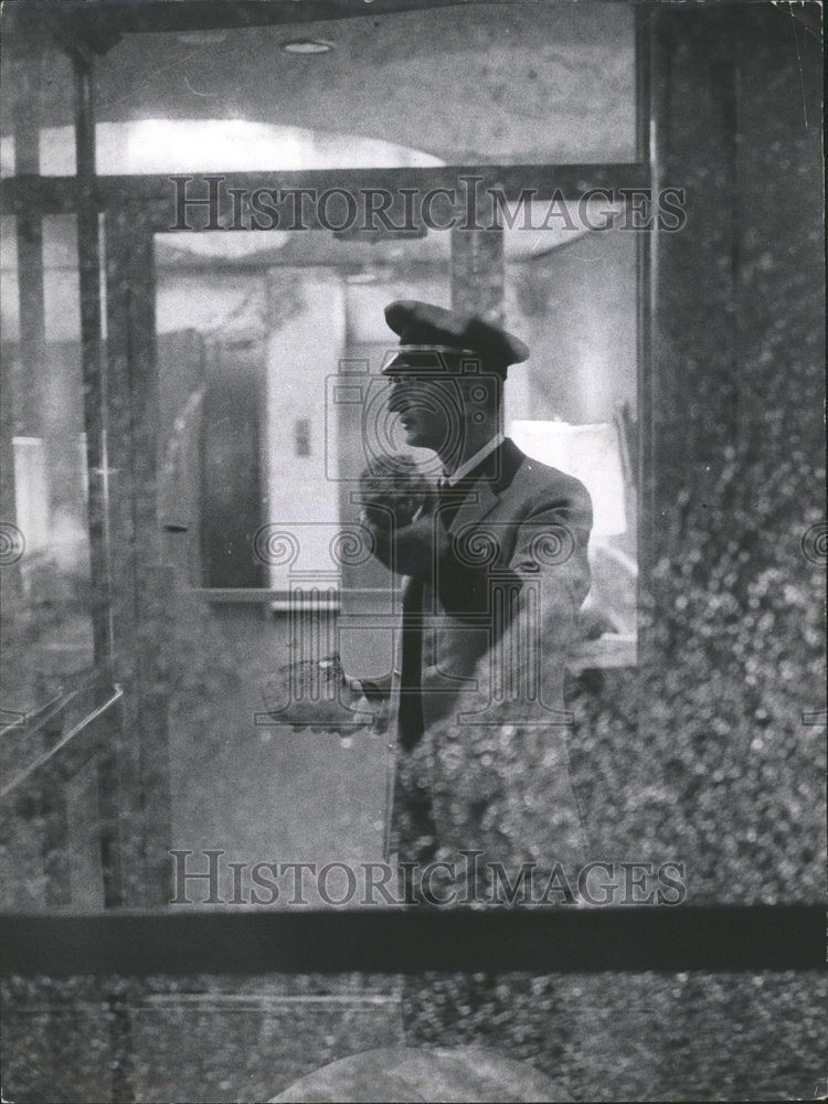 1969 Doorman Near North Side Apartments - Historic Images