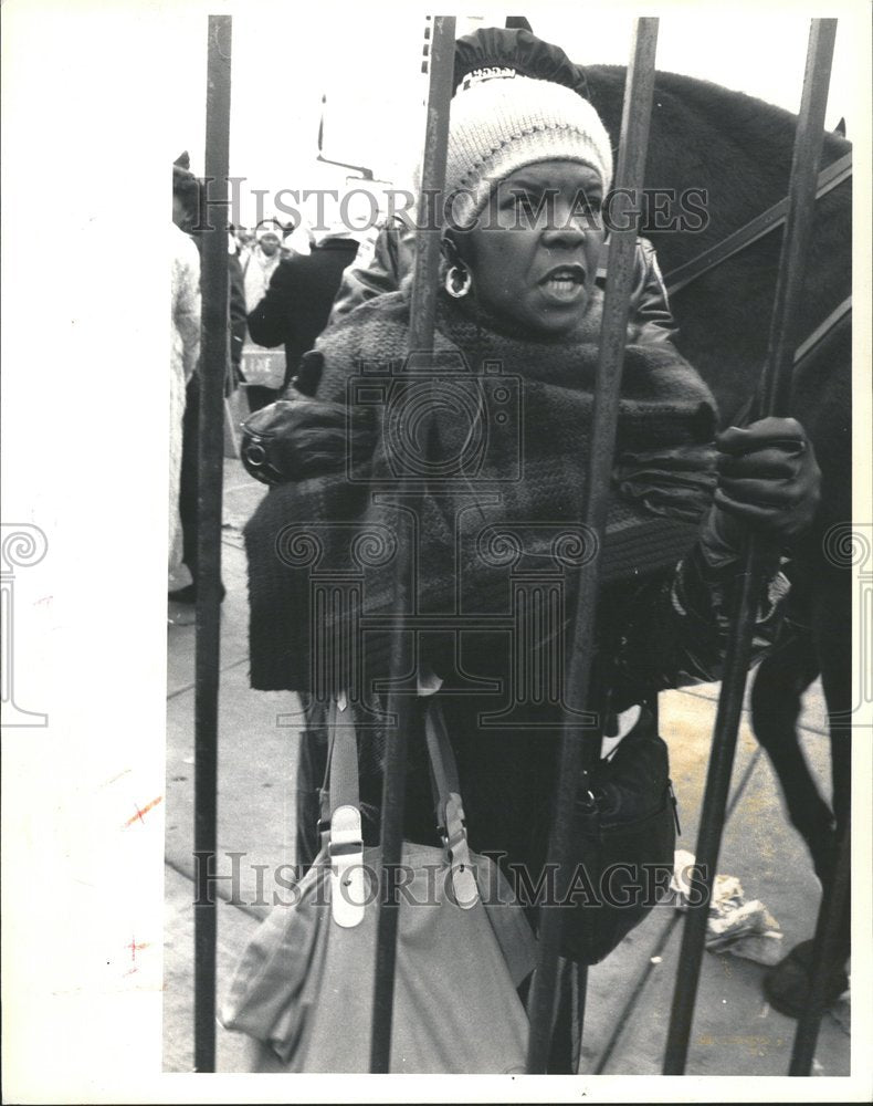 1987, Mayor Harold Washington Funeral - RRV77605 - Historic Images