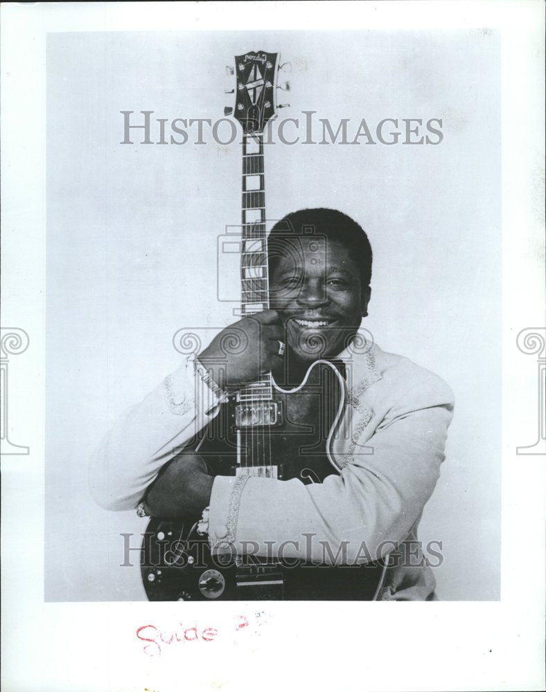 1982, Riley B King Blues Guitarist Singer - RRV77627 - Historic Images