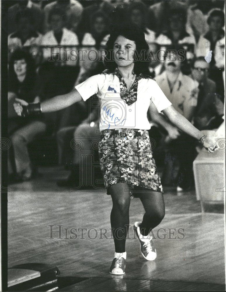 1979, Donna Adamek Bowling Mundelein Lanes - RRV77685 - Historic Images