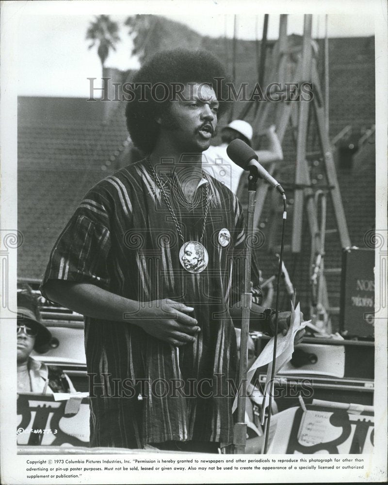 1973 Jesse Jackson Speaking Rally - Historic Images