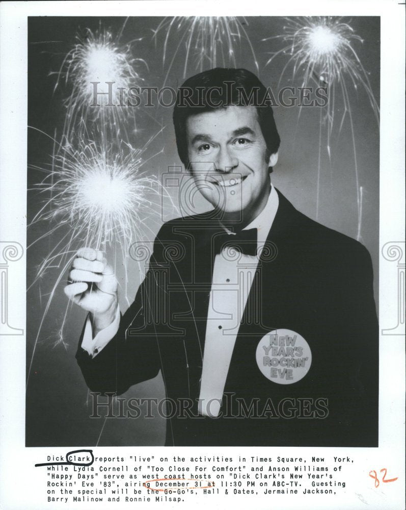 1982, Dick Clark New Year Show Promo - RRV77773 - Historic Images