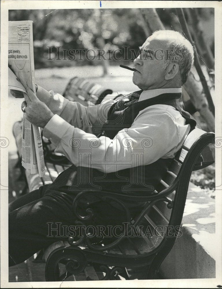 1977 Actor Ed Asner In &quot;Lou Grant&quot;-Historic Images