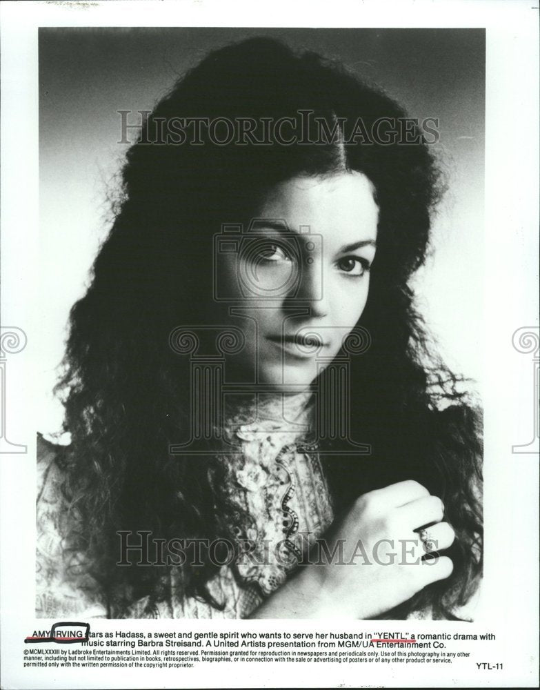 Amy Irving Hadass Yentl-Historic Images