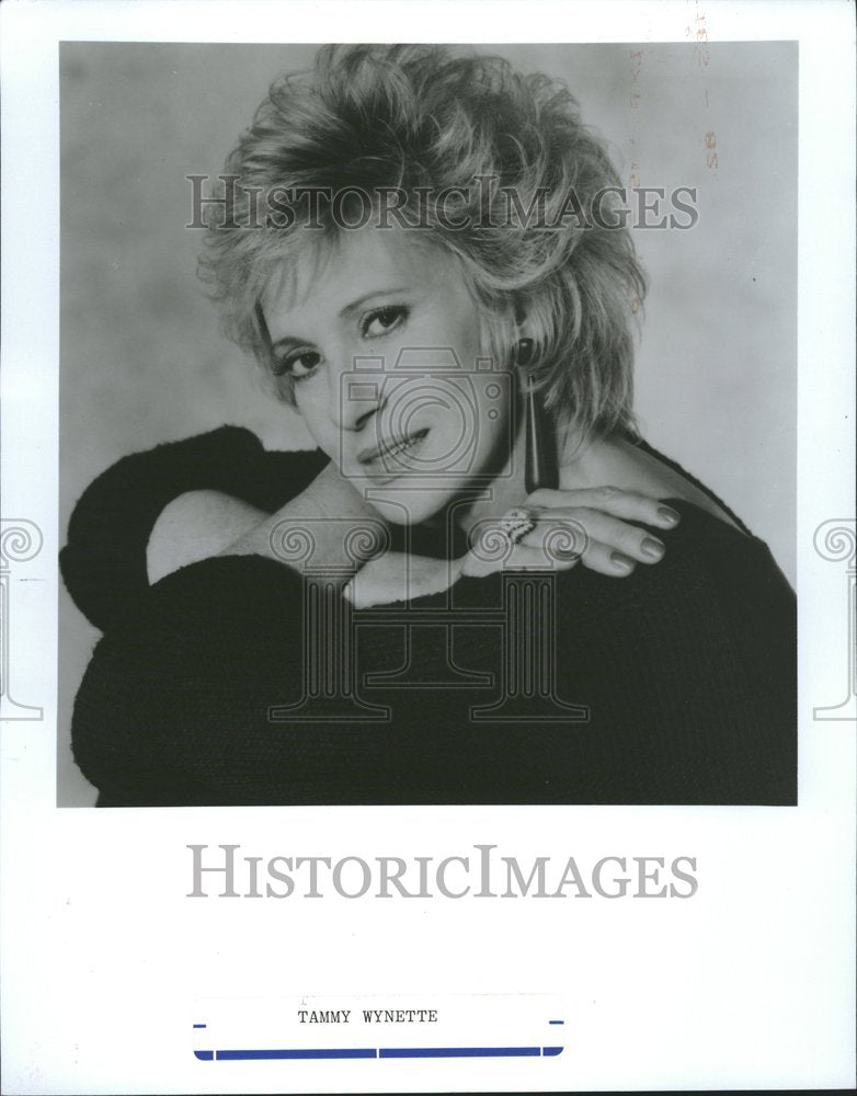 Press Photo Tammy Wynette First Lady of Country Music - RRV78481 - Historic Images