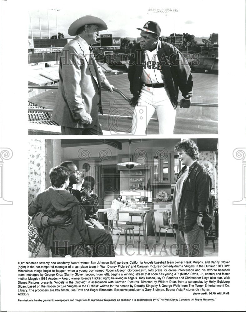 1995 Press Photo Danny Glover American Film Actor - Historic Images