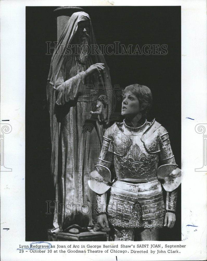 1977 Lynn Redgrave Actress Saint Joan-Historic Images