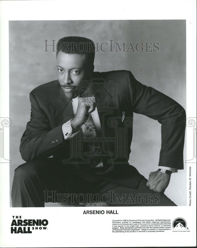 1990, Arsenio Hall Show - RRV78693 - Historic Images