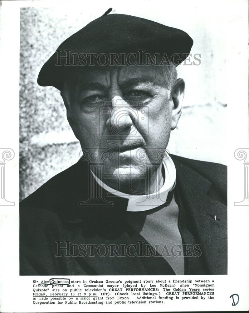 Sir Alec Guinness Film Actor Comedian Mich-Historic Images