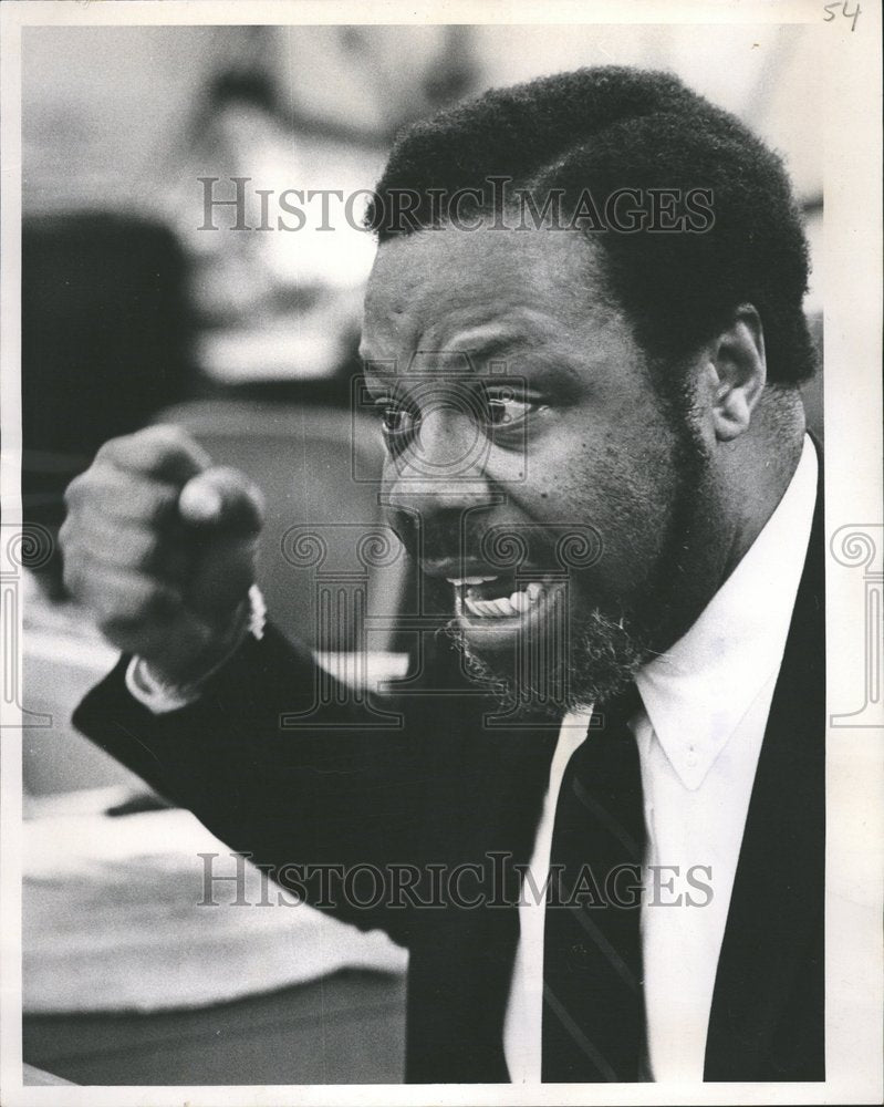 1969 Poet Roy L. Hill Black Revolution-Historic Images