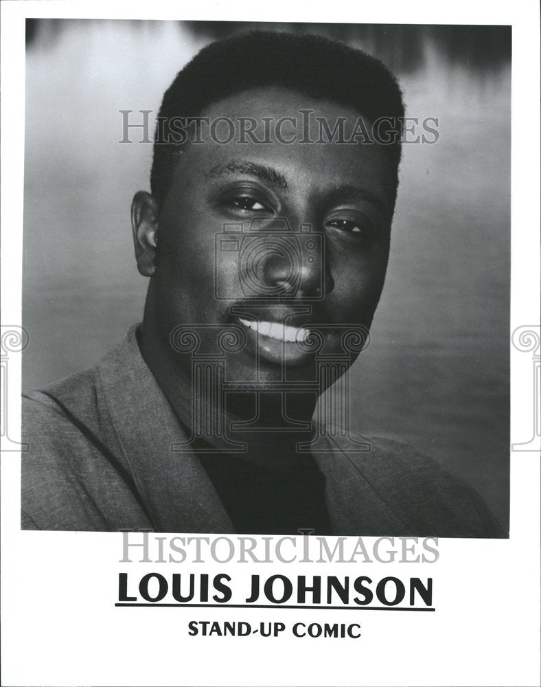 1996, Louis Johnson Stand Up Comic - RRV78991 - Historic Images