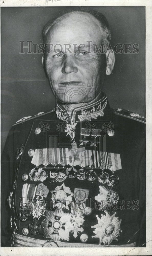 1945 Press Photo Ivan Konev Soviet Military Commander - RRV79061 - Historic Images