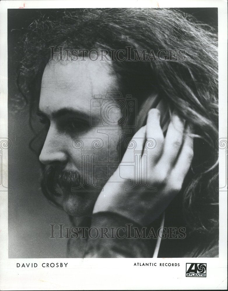 1973 David Crosby Singer Guitarist-Historic Images