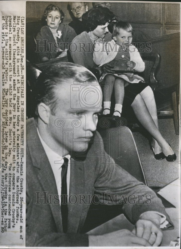 1960, Dennis Crosby American Actor - RRV79199 - Historic Images